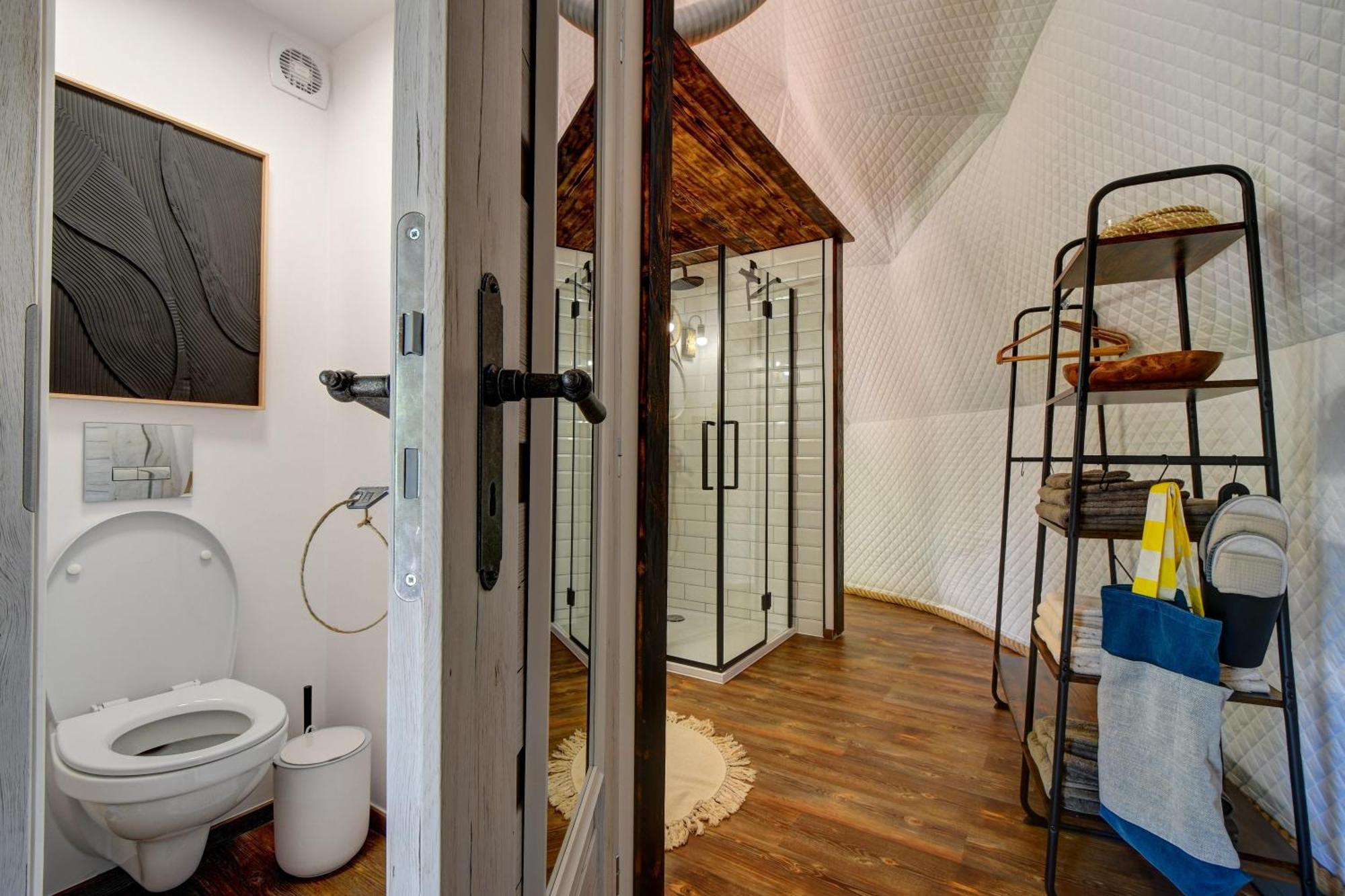 Tiche Misto Glamping Hotel Slapy  Exterior photo