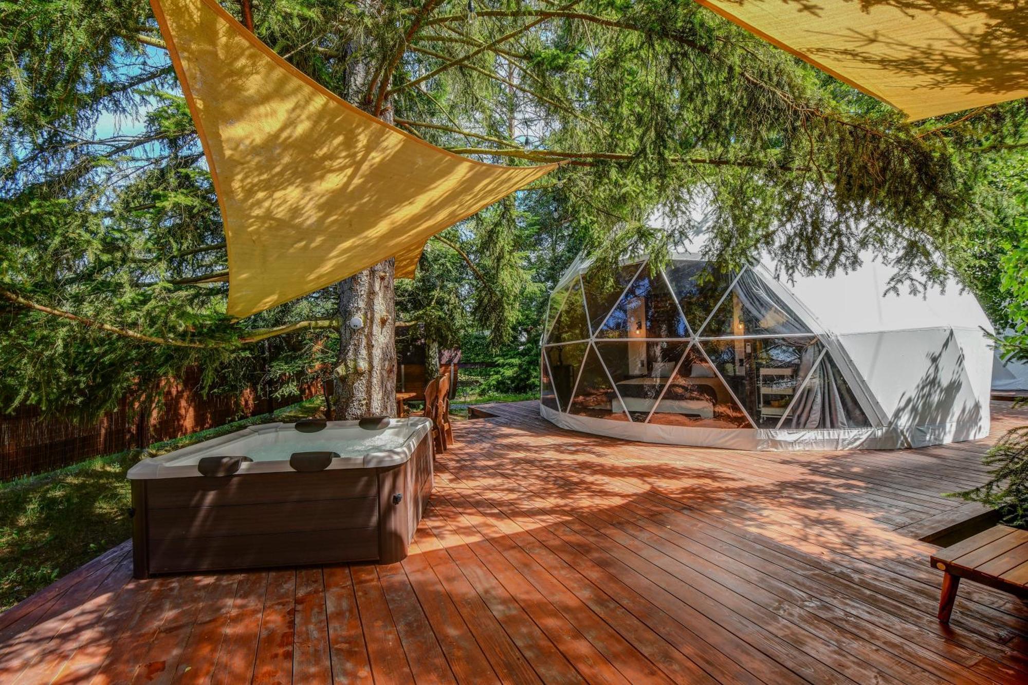 Tiche Misto Glamping Hotel Slapy  Exterior photo